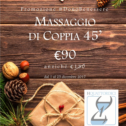 Promozione Massaggio di coppia 45'