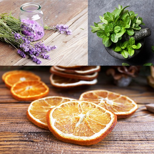Trattamento agrumi, lavanda o menta